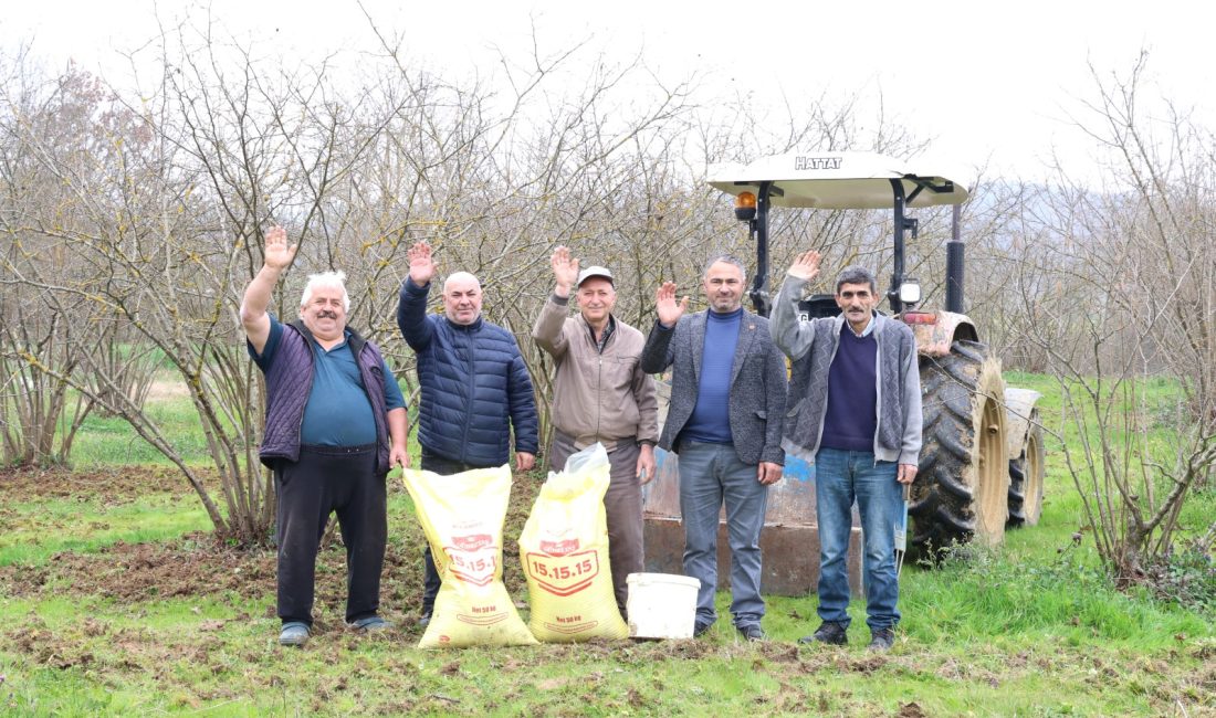 Kocaeli Büyükşehir Belediye Başkanı Tahir Büyükakın’ın öncülüğünde yürütülen tarımsal destek