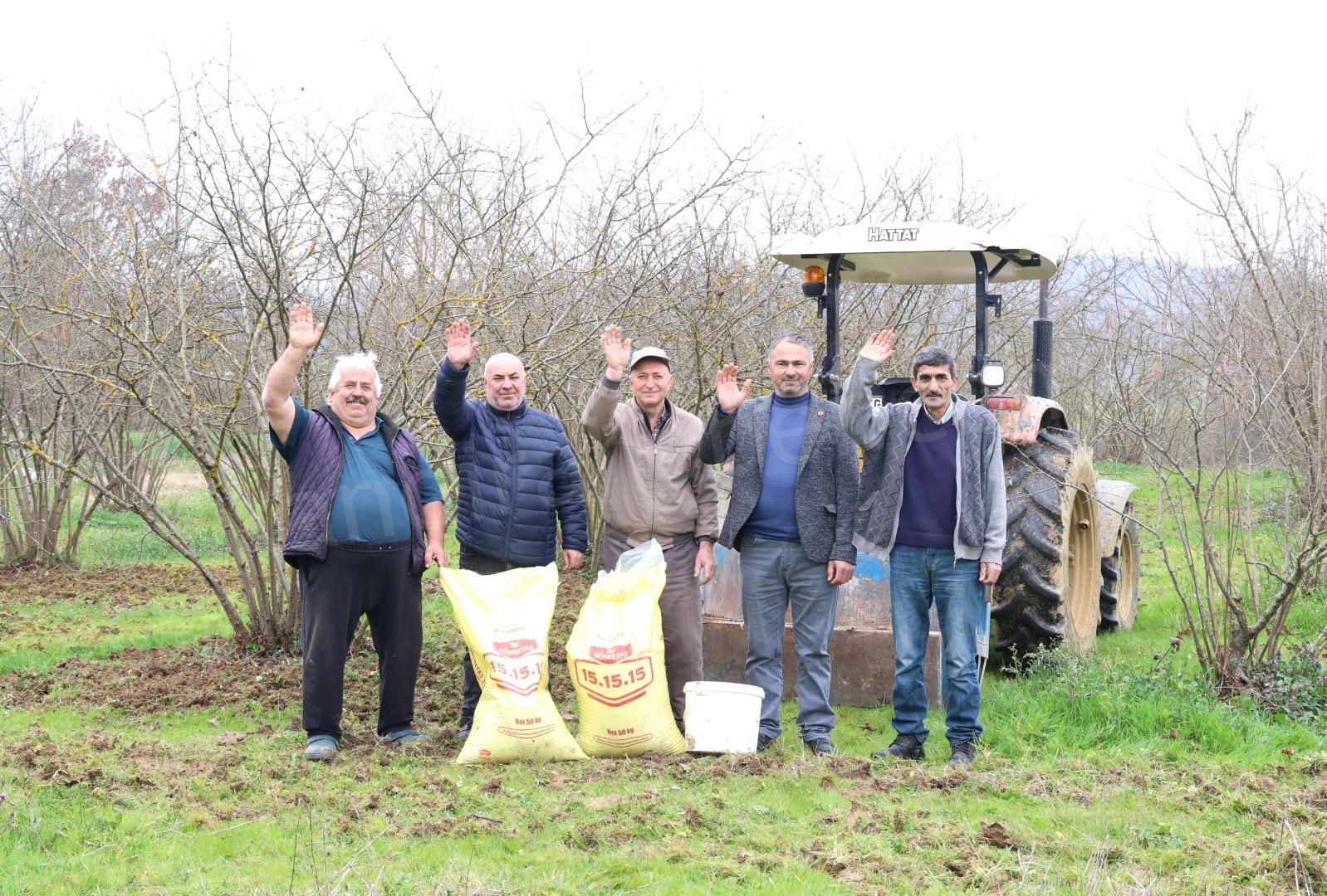 Kocaeli Büyükşehir Belediye Başkanı Tahir Büyükakın’ın öncülüğünde yürütülen tarımsal destek