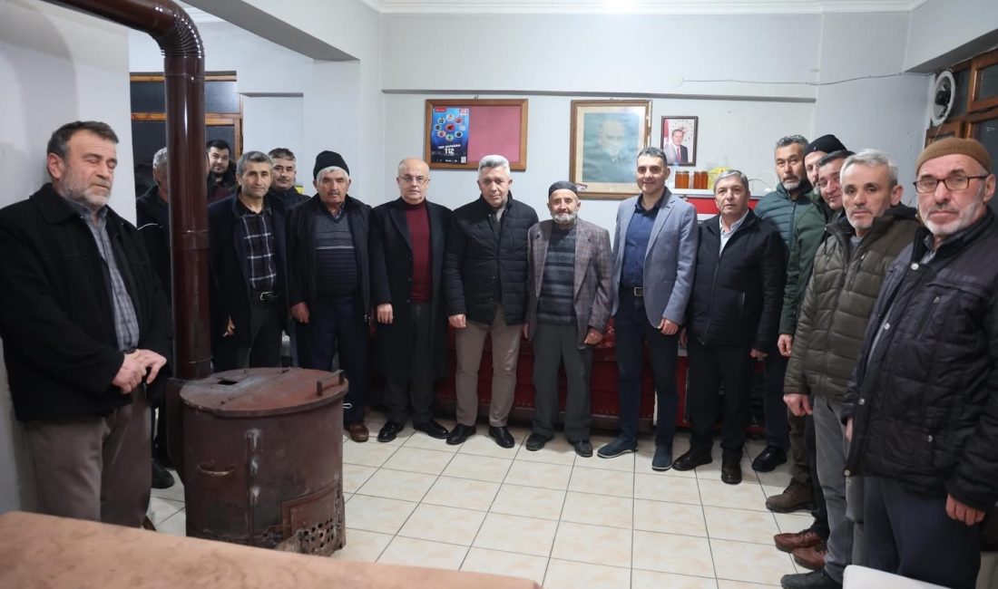 AK Parti Kandıra İlçe Başkanı Sertan Kulaç ve Belediye Başkanı Erol Ölmez Kandıra Beyce’de Kandıra Belediye Başkanı Erol Ölmez ve AK Parti Kandıra İlçe