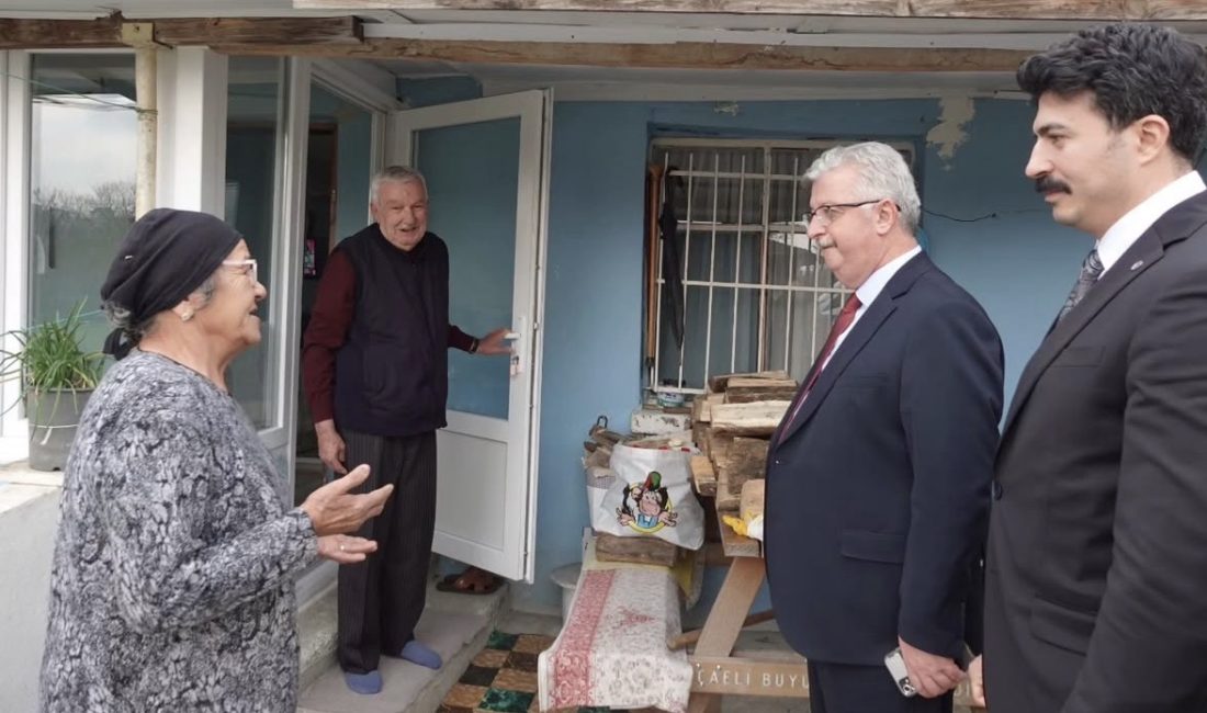 Kandıra Kaymakamı Ömer Lütfi Yaran’dan 5 Aileye Anlamlı Ziyaret Kandıra Kaymakamı Ömer Lütfi Yaran, vatandaşların sorunlarını yerinde tespit etmek