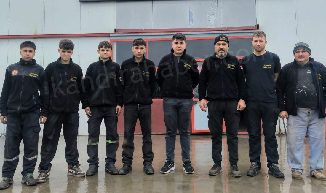 Kandıra sanayisinin tecrübeli motor ustası Saim Uslu, sektördeki en büyük