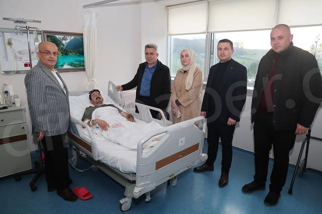 Kandıra’da Cumhur İttifakı’ndan Vefa Ziyareti: Serkan Memiş’e Geçmiş Olsun Dileği MHP Kandıra İlçe Yönetim Kurulu Üyesi Serkan Memiş, geçirdiği trafik