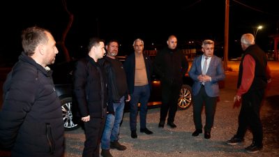 Kandıra Belediye Başkanı Erol Ölmez, gündüz yürüttüğü belediye mesaisinin ardından