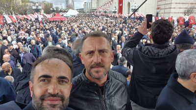 Saadet Partisi Genel Başkanı Mahmut Arıkan, Ankara'da büyük bir coşkuyla
