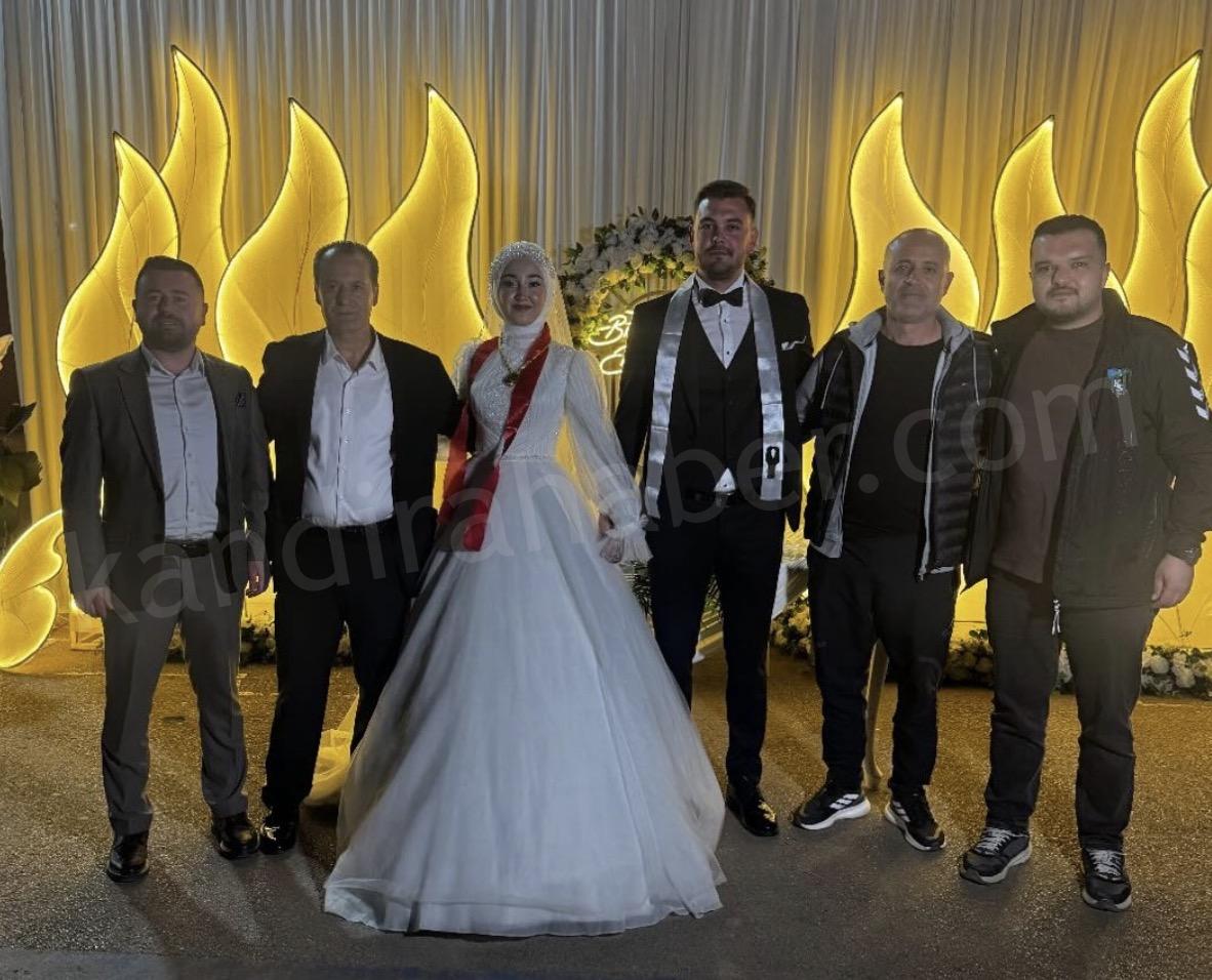 Kandıra Siyaseti Düğünde Bir Araya Geldi: Sinan Kesikbaş ve Fatma Nur Aran Dünyaevine Girdi