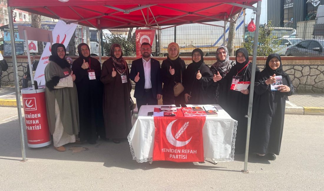 Yeniden Refah Partisi Kocaeli İl Kadın Kolları Başkanı Zehra Barutçu,