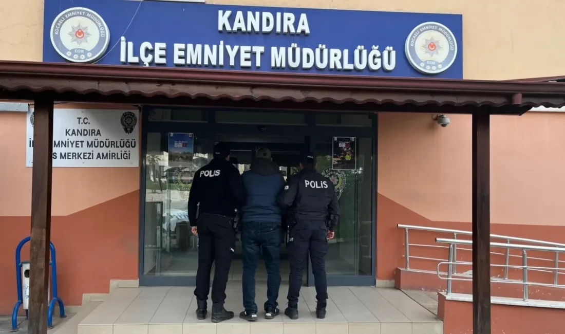 Kocaeli İl Emniyet Müdürlüğü ekiplerinin teknik ve fiziki takibi sonucu,