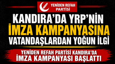Yeniden Refah Partisi (YRP) Kandıra İlçe Başkanlığı, İsrail'in Filistin'deki katliamlarına
