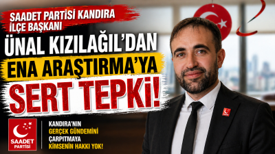 Kandıra’da ENA Araştırma şirketi tarafından yapıldığı belirtilen ve AK Parti