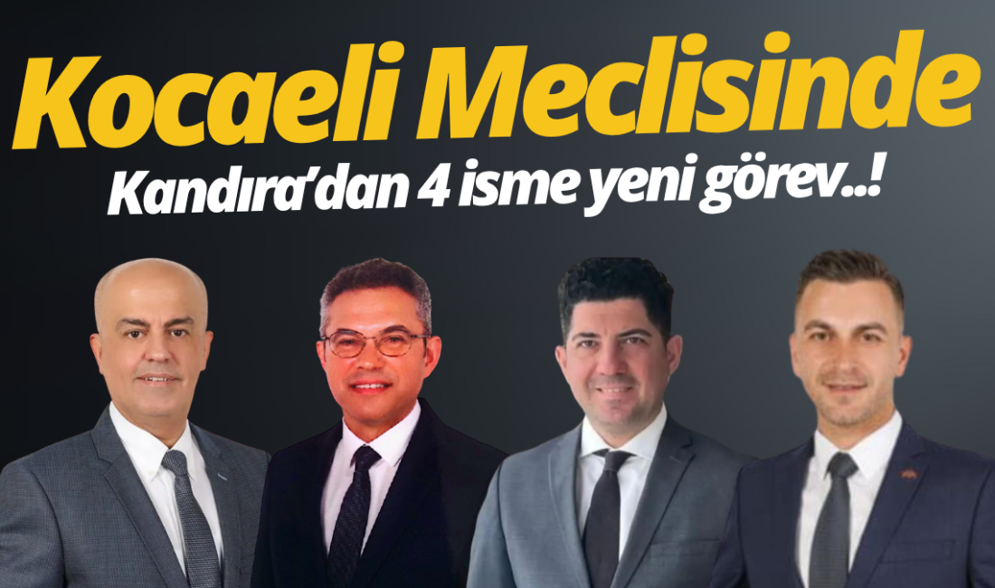 Kocaeli Büyükşehir Belediyesi’nin Nisan ayı meclis toplantısında yapılan seçimlerin ardından,