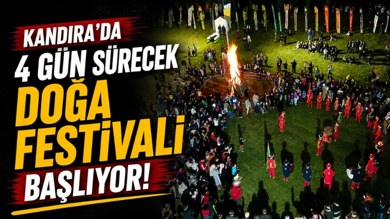 Kandıra Ütük Göleti’nde 4-5-6-7 Haziran tarihlerinde gerçekleştirilecek büyük doğa festivali