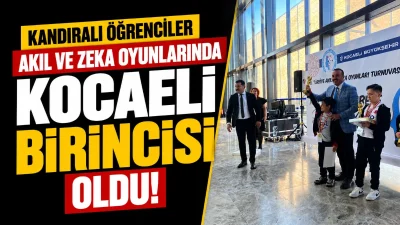 Kandıra Eğercili Namık Kemal İlk-Ortaokulu öğrencileri, Kocaeli Akıl ve Zeka