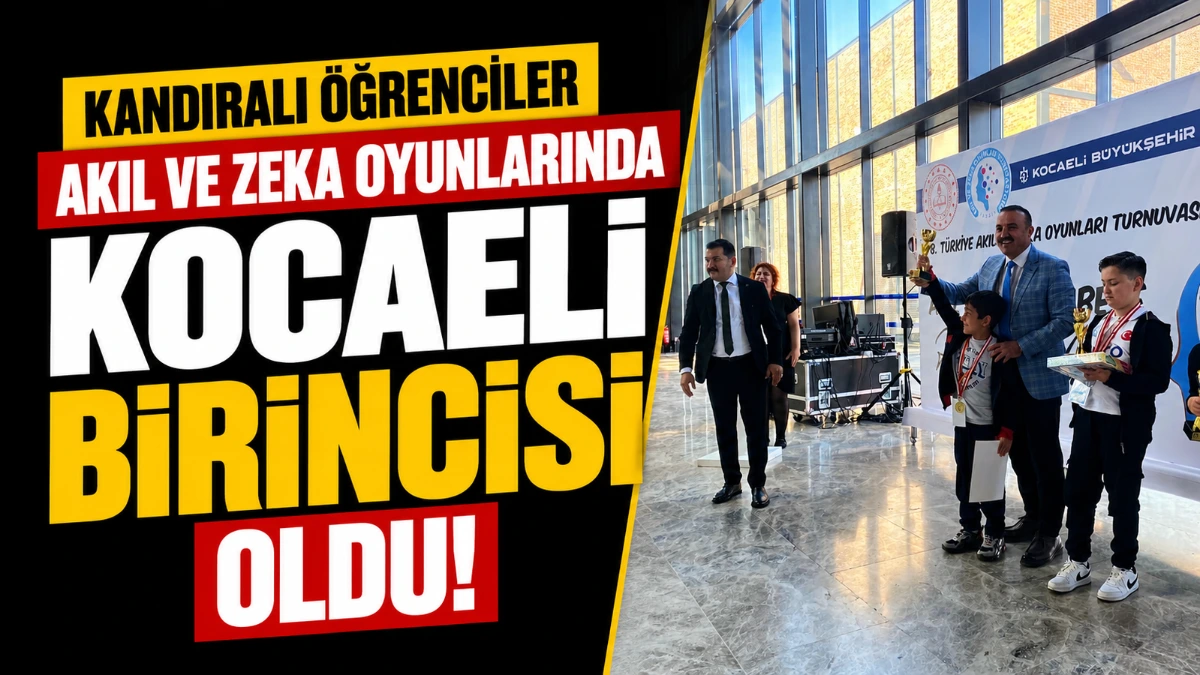 Kandıra Eğercili Namık Kemal İlk-Ortaokulu öğrencileri, Kocaeli Akıl ve Zeka
