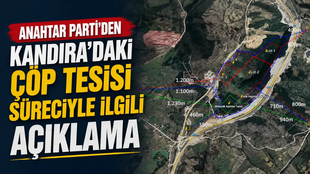  Kandıra Akçakese, Pirceler ve çevre mahallelerde yapılması planlanan çöp