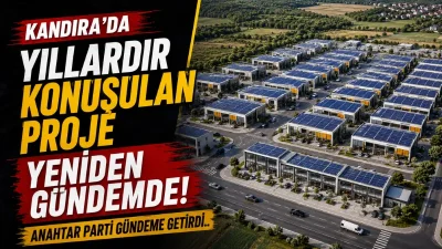  Kandıra ’da uzun yıllardır gündemde olan yeni sanayi sitesi