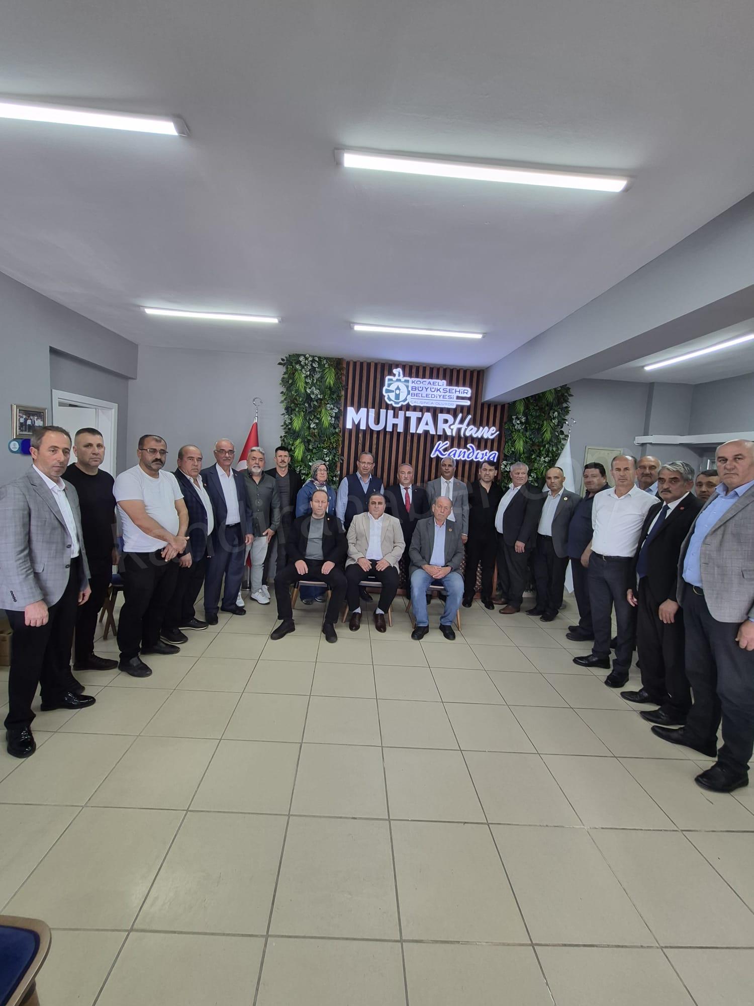 Kandıra Muhtarlar Derneği Seçimi Sonuçlandı: Yüksel Horos Yeniden Başkan Seçildi