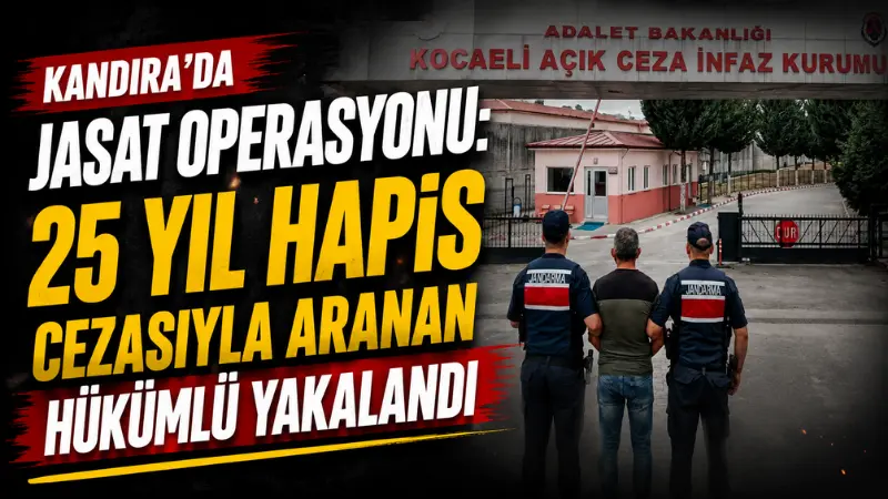 Kandıra ’da JASAT ve İlçe Jandarma Komutanlığı ekipleri tarafından düzenlenen