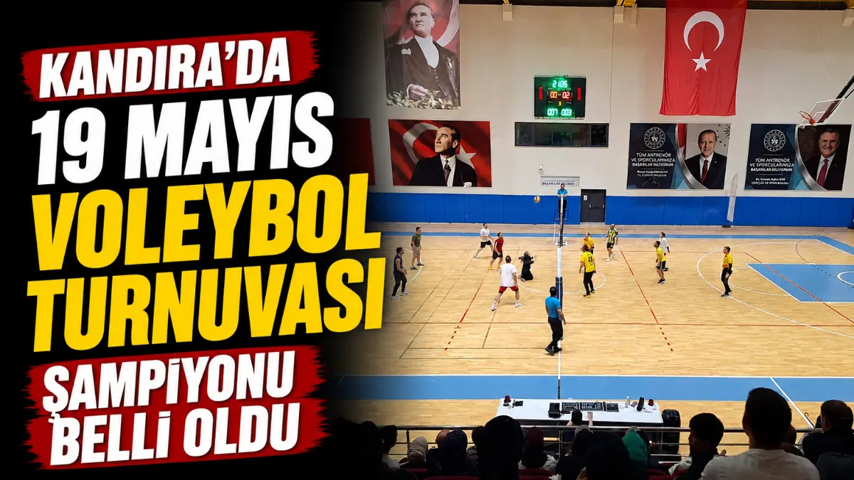  Kandıra Gençlik ve Spor İlçe Müdürlüğü tarafından düzenlenen 19