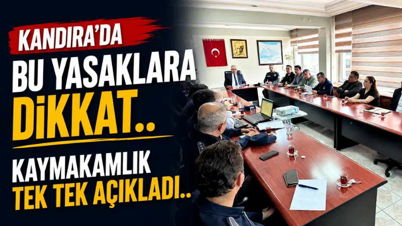 Kandıra Kaymakamlığı’ndan yaz sezonu için kritik kararlar Kandıra Kaymakamlığı, yaz sezonunda yaşanabilecek suda boğulma vakaları ve orman