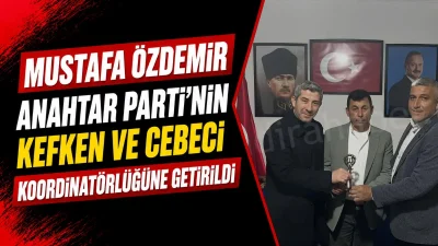 Anahtar Parti Kandıra İlçe Başkanlığı, teşkilatlanma ve saha çalışmalarına yeni