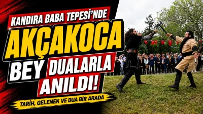 Kandıra Baba Tepesi’nde, Osmanlı Devleti’nin kuruluş döneminin önemli komutanlarından Akçakoca