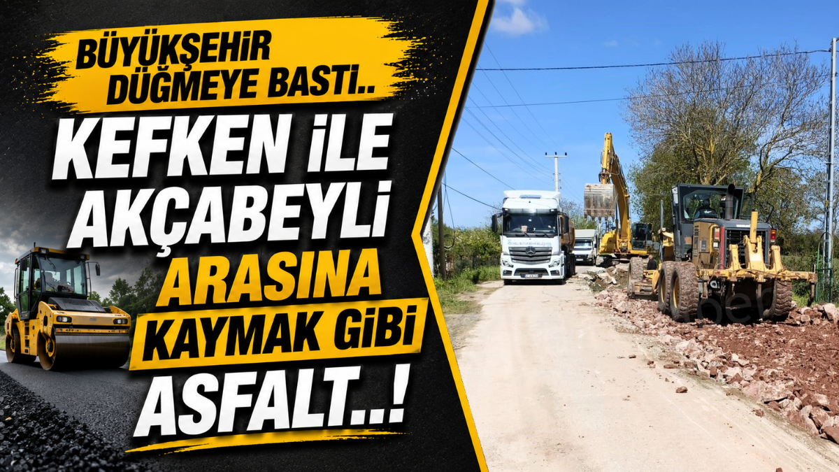 Kocaeli Büyükşehir Belediyesi, Kandıra ilçesinde vatandaşların yaşam kalitesini ve ulaşım