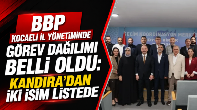 Büyük Birlik Partisi (BBP) Kocaeli İl Teşkilatı'nda yeni dönem resmen