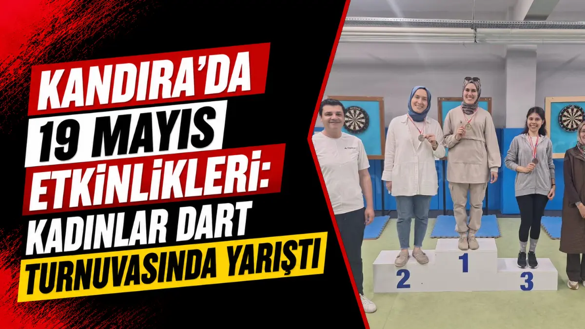 19 Mayıs Atatürk'ü Anma, Gençlik ve Spor Bayramı etkinlikleri Kandıra'da