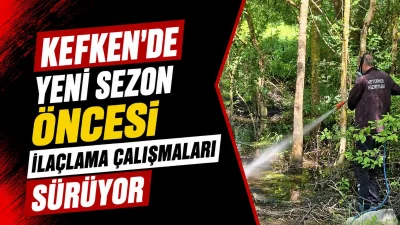Kocaeli Büyükşehir Belediyesi ekipleri, yaz sezonu öncesi Kandıra’nın Kefken Mahallesi’nde