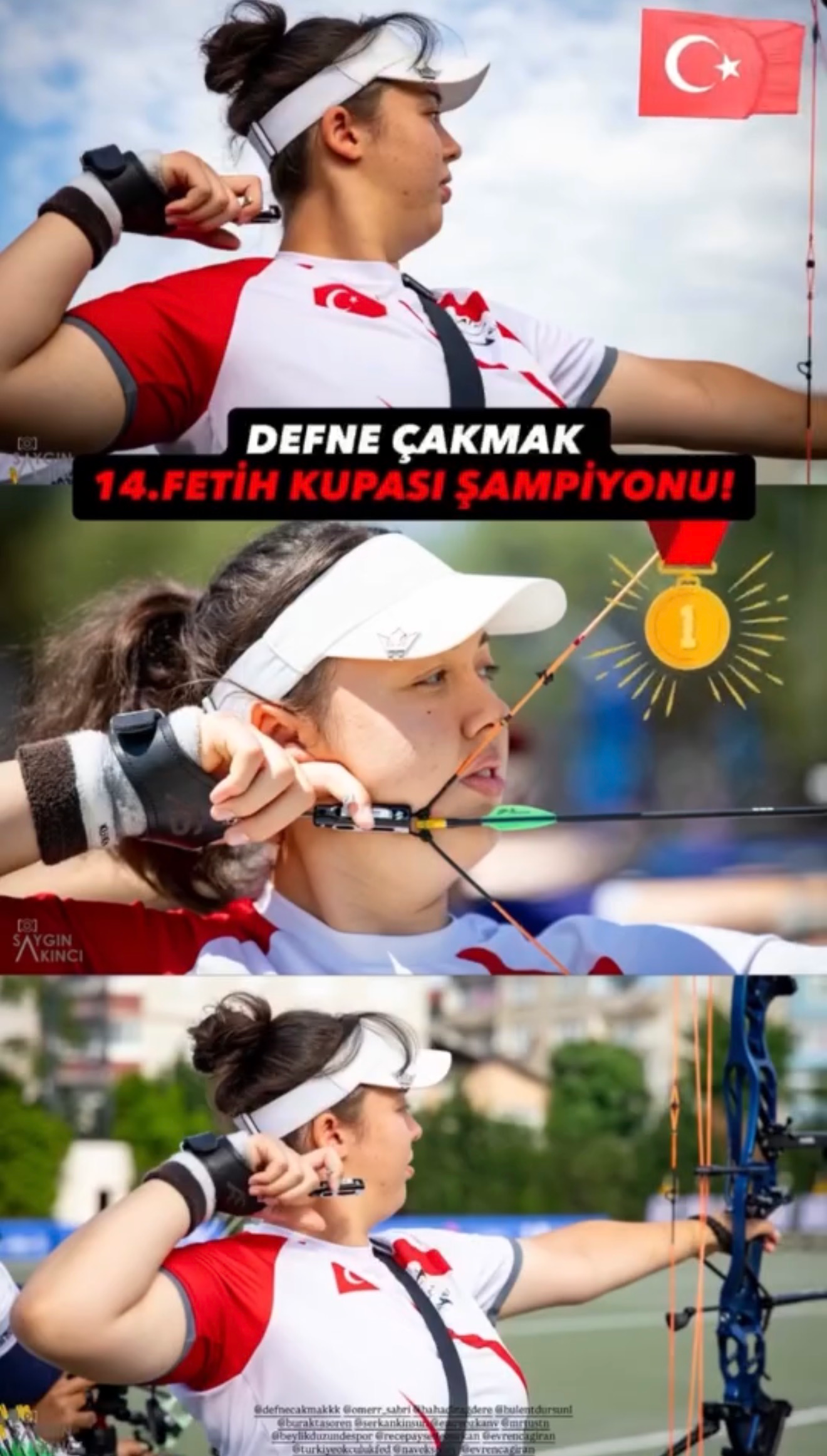 Kandıralı Defne Çakmak'tan çifte altın madalya başarısı