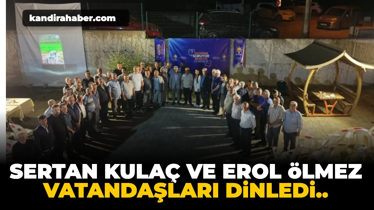 AK Parti Kandıra İlçe Başkanlığı tarafından düzenlenen program kapsamında Şerefsungur
