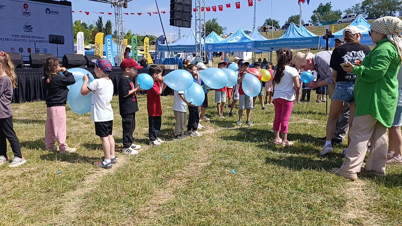 Ütük Göleti’nde muhteşem festival! Binlerce kişi doğayla buluştu