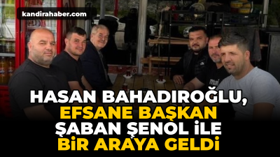 Kandıralı iş insanı Hasan Bahadıroğlu, Kandıra Esnaf ve Sanatkârlar Odası'nın