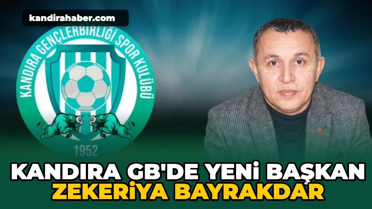 Kandıra Gençlerbirliği'nde gerçekleştirilen genel kurulun ardından başkanlığa Zekeriya Bayrakdar seçildi.