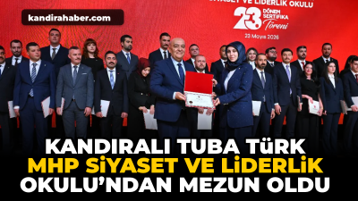 MHP Kandıra İlçe KAÇEP Başkanı Tuba Türk, 11 hafta süren