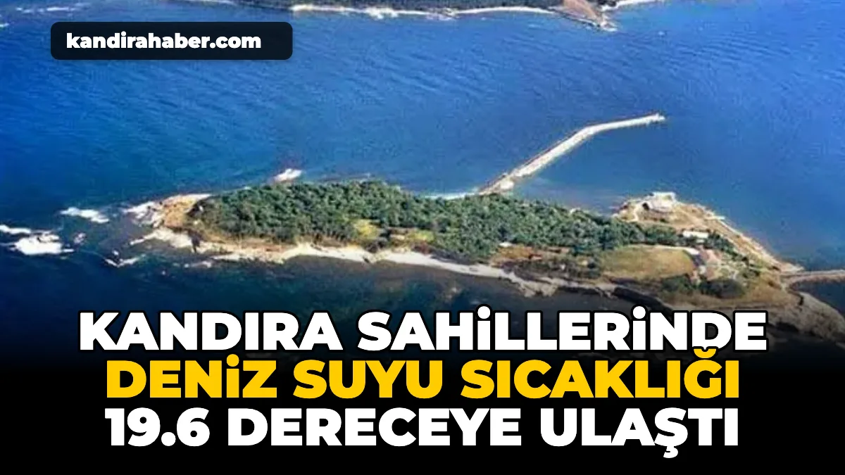 Kandıra Kefken Adası Doğu Mendirek Feneri ölçüm noktasında deniz suyu