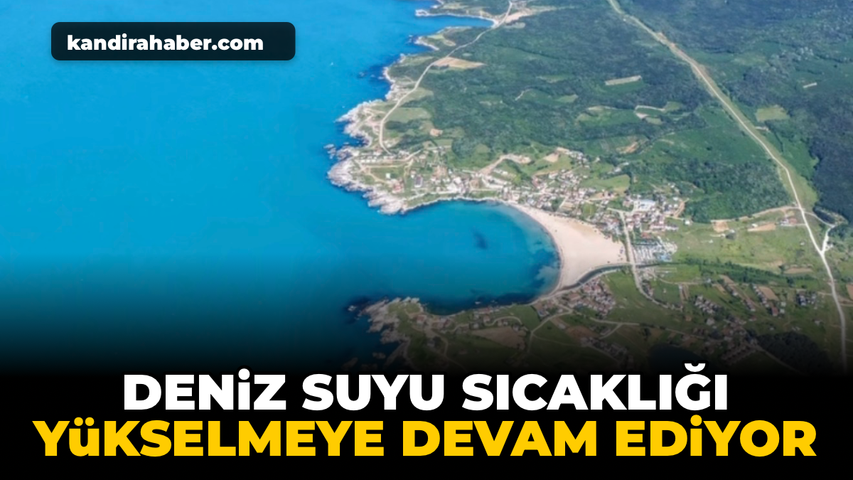 Kefken'de deniz suyu sıcaklığı 19 derece olarak ölçüldü. Yaz sezonu