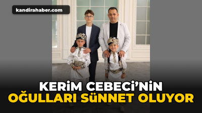 Kandıra'nın tanınan isimlerinden emlakçı Kerim Cebeci ve eşi Esra Cebeci'nin