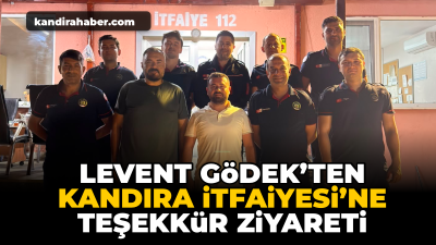 Yeniden Refah Partisi Kandıra İlçe Başkanı Levent Gödek, Kandıra İtfaiye