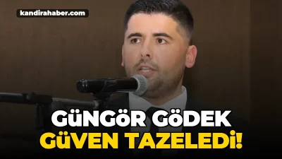 MHP Kandıra İlçe Teşkilatı'nın 15. Olağan Kongresi gerçekleştirildi. Güngör Gödek