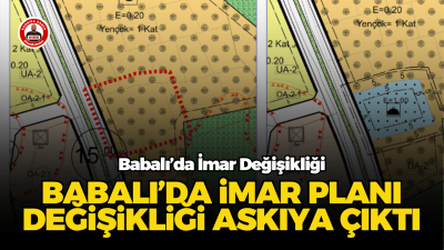 Kandıra Belediyesi, Babalı Mahallesi 149 ada 27 parsele ilişkin 1/1000