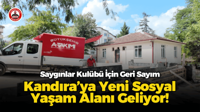 Kocaeli Büyükşehir Belediyesi’nin Saygınlar Kulübü Projesi Kandıra’ya geliyor. 65 yaş