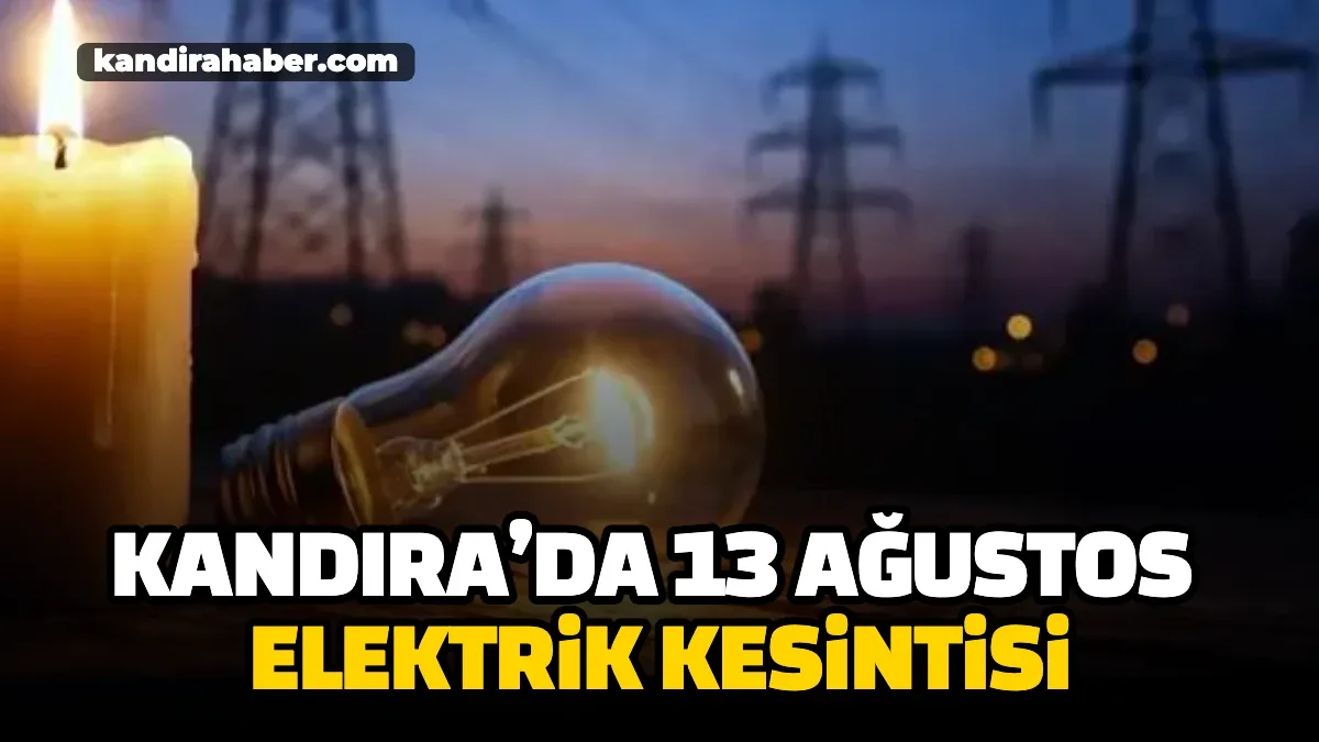 SEDAŞ'ın 13 Ağustos 2026 Perşembe günü için açıkladığı planlı kesinti
