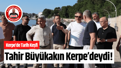 Kocaeli Büyükşehir Belediye Başkanı Tahir Büyükakın, Kandıra Belediye Başkanı Erol