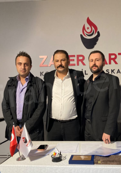Zafer Partisi Kandıra’da Görev Değişimi: Benan Çetin İlçe Başkanı Oldu