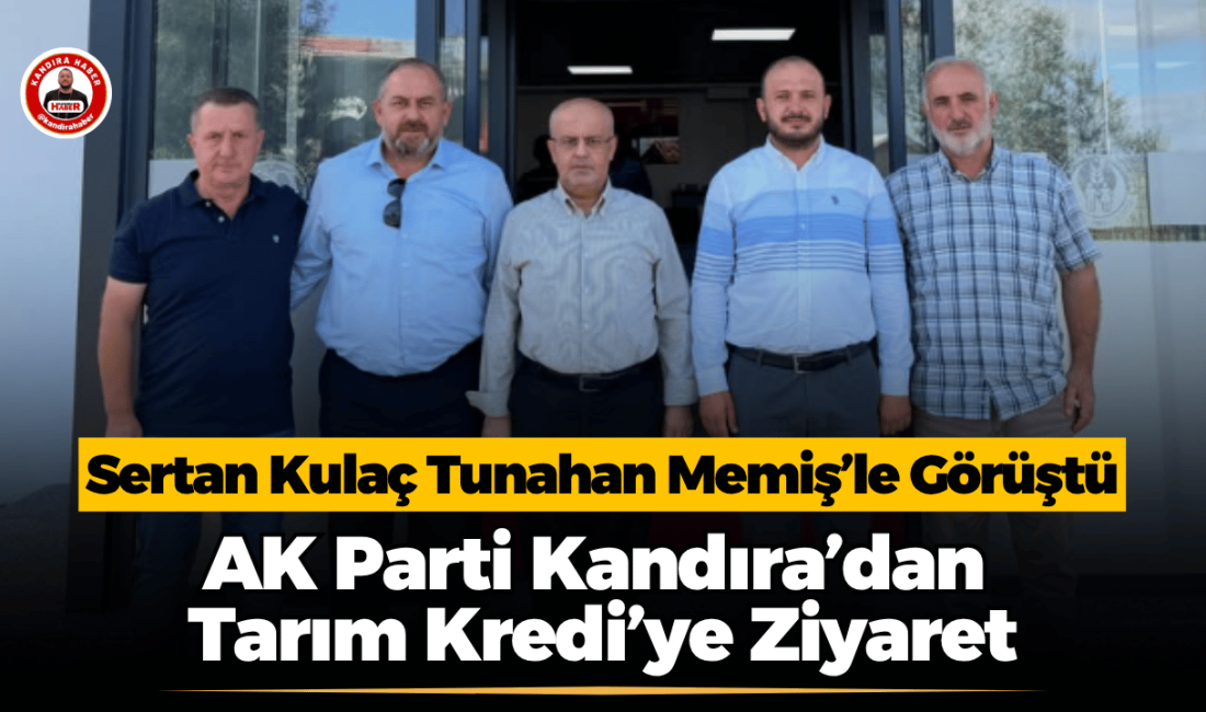 AK Parti Kandıra İlçe Başkanı Sertan Kulaç ve yönetim kurulu