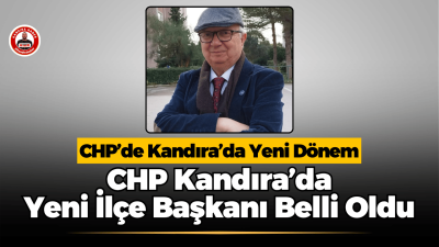 CHP Kandıra İlçe Başkanlığı görevine Oğuz Uslu getirildi. Uslu’nun başkanlığında