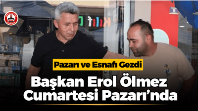 Kandıra Belediye Başkanı Erol Ölmez, 26 Eylül 2026 Cumartesi günü