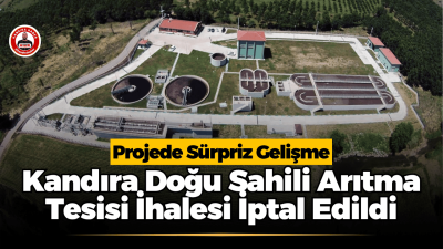 İSU Genel Müdürlüğü’nün Kandıra Doğu Sahili’nde planladığı ileri biyolojik atıksu
