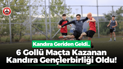 6 Gollü Hazırlık Maçında Kazanan Kandıra Gençlerbirliği Oldu! Yeni sezon hazırlıklarını sürdüren Kandıra Gençlerbirliği, hazırlık maçında Kullarspor’u 4-2
